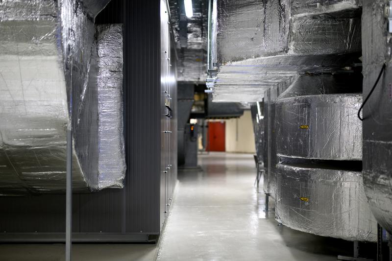 Dank Abwärmenutzung und guter Isolierung ist die neue Lüftungsanlage der Universitätsbibliothek in Oldenburg besonders energieeffizient. 