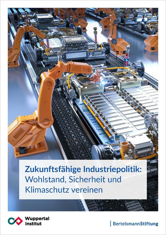 Cover der Studie "Zukunftsfähige Industriepolitik"