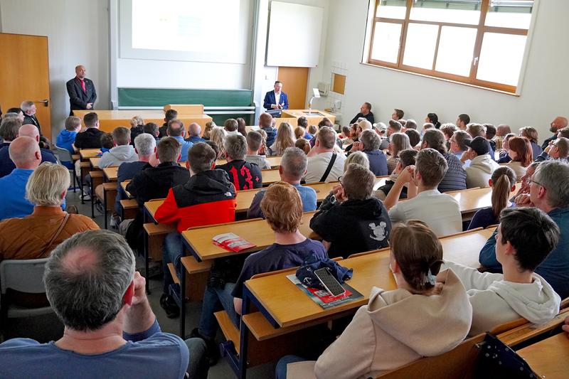 Impression vom Campustag 2024 - Gut gefüllte Studiengangsvorstellung