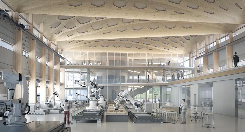 IntCDC forscht an methodischen Grundlagen für die Transformation des Bauwesens. Das Ziel: Mit bio-basierten Baumaterialien, KI-Technologien und effektivem, kreislauffähigem, digitalen Planen und Bauen Ressourcenverbrauch und CO2-Emissionen senken.