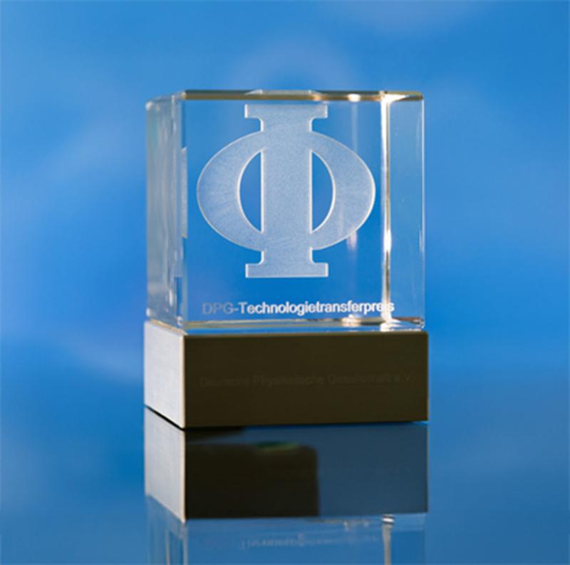 Der DPG-Technologietransferpreis.