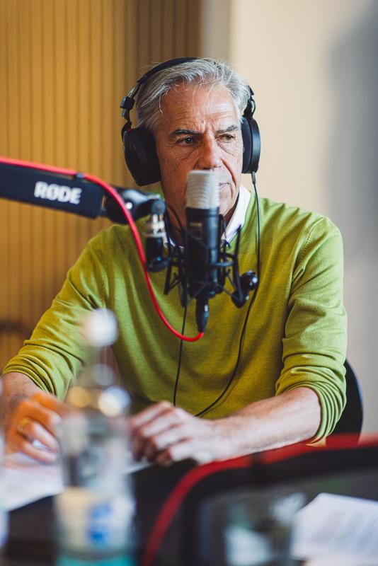 Prof. Dr. Hans Reiner Schultz bei der Auftaktfolge von "Wein im Wandel"