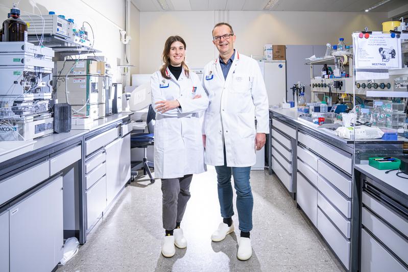 Dr. Elisa Rioja-Blanco and Dr. Martin Béhé