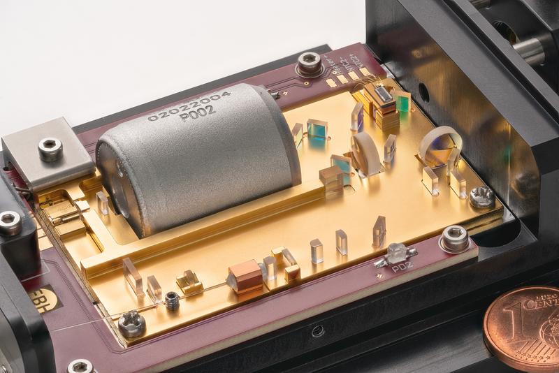  Quantenlichtmodul für die Optische Kohärenztomographie (OCT) oder Spektroskopie-Messungen im MIR-Bereich mittels „undetektierter Photonen“.  