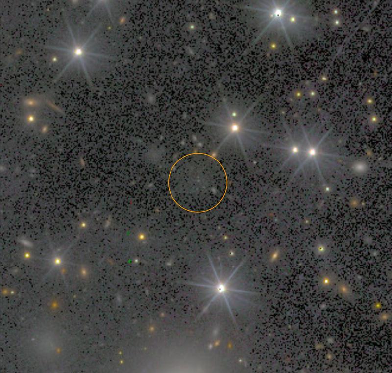 CDG-2 gehört zu den lichtschwächsten bekannten Galaxien.