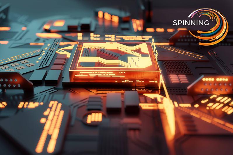 Der in SPINNING entwickelte spin-photon-basierte Quantencomputer übertrifft den Stand der Technik von kommerziell genutzten supraleitenden Systemen. 