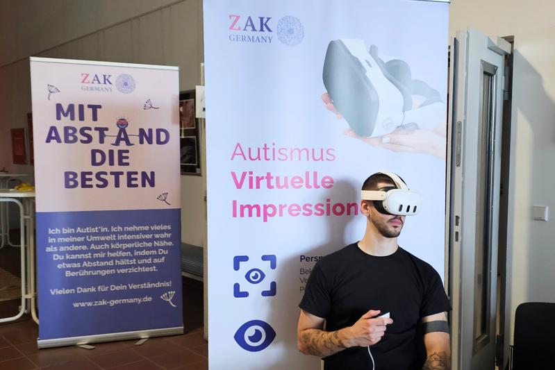Simulation einer Reizüberflutung mittels VR-Brille