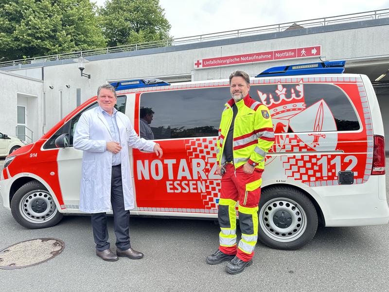 Prof. Dr. Marcel Dudda und Dr. Bastian Brune