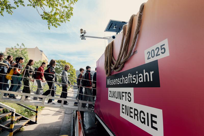 Willkommen an Bord der MS Wissenschaft 2025: Zukunftsenergie