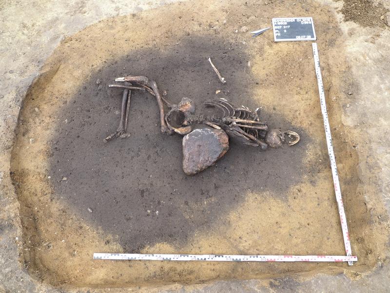 ›Irregular‹ settlement burial of the Late Bronze Age, Wolmirstedt.