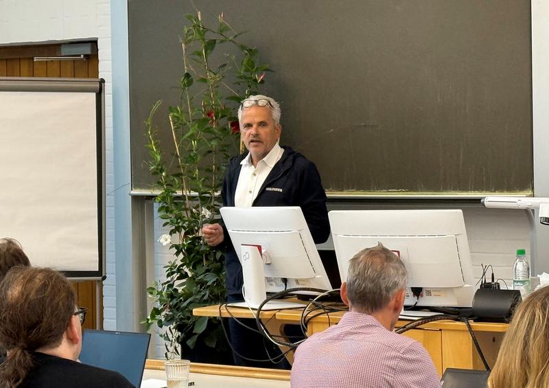 Mit seiner aktiven Teilnahme am Austausch setzte HSWT-Präsident Dr. Eric Veulliet ein klares Zeichen der Wertschätzung von IT-Sicherheit an Hochschulen und Universitäten.
