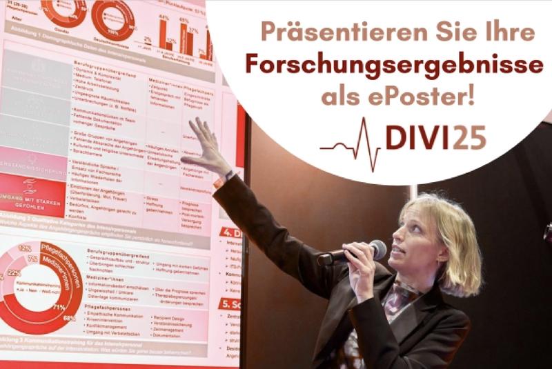 Bis zum 29. August können für den DIVI25 noch Abstracts eingereicht werden.