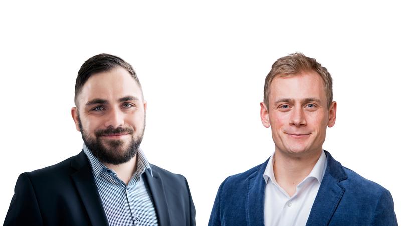 Bringen Startups auf Wachstumskurs: Dr. Nino Tomini (li.) und Dr. Maurice Steinhoff, Initiatoren des HHL Traction Lab