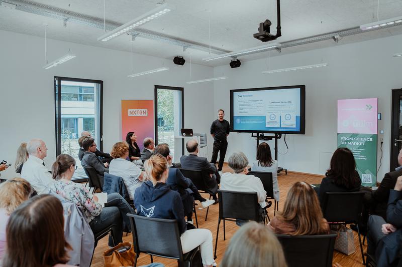 Startups in verschiedenen Phasen haben sich im KICU vorgestellt
