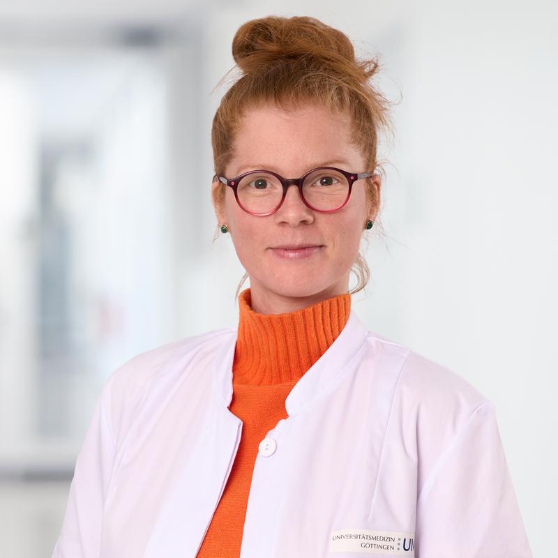 Dr. Anne Petzold, Leiterin der Arbeitsgruppe „Brain Body Interactions“ am European Neuroscience Institute Göttingen (ENI-G).