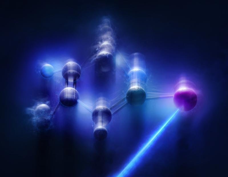 Visualisierung kollektiver Quantenfluktuationen eines komplexen 2-Iodopyridin-Moleküls