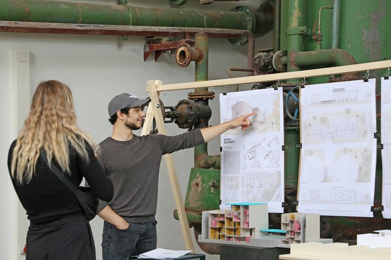 IU-Architekturstudierende entwerfen Zukunftsvisionen für Zollverein Essen