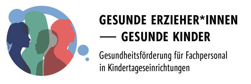 Logo "Gesunde Erzieher*innen - Gesunde Kinder"
