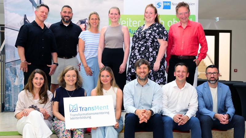 Auftakt in Münster: Das Projektteam startet mit der Entwicklung des neuen Lehrgangskonzepts, das Führungskräfte zu Talentförderern qualifiziert 