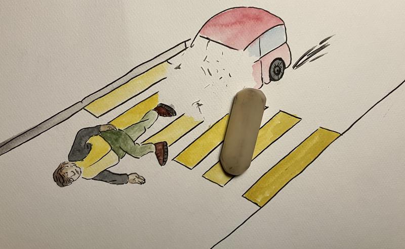In Berichten über Verkehrsunfälle werden oft unpersönliche Formulierungen verwendet.
