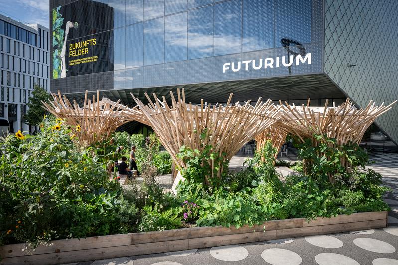 Das Futurium lädt dazu ein, die Zukunft der Landwirtschaft zu entdecken.
