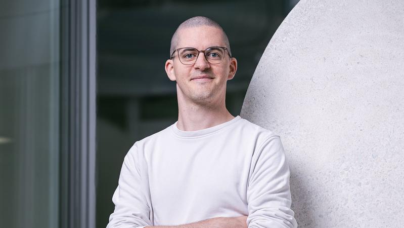 Juniorprofessor Manuel Krannich erhält für sein aktuelles Projekt einen Starting Grant des ERC. (Foto: Amadeus Bramsiepe, KIT)