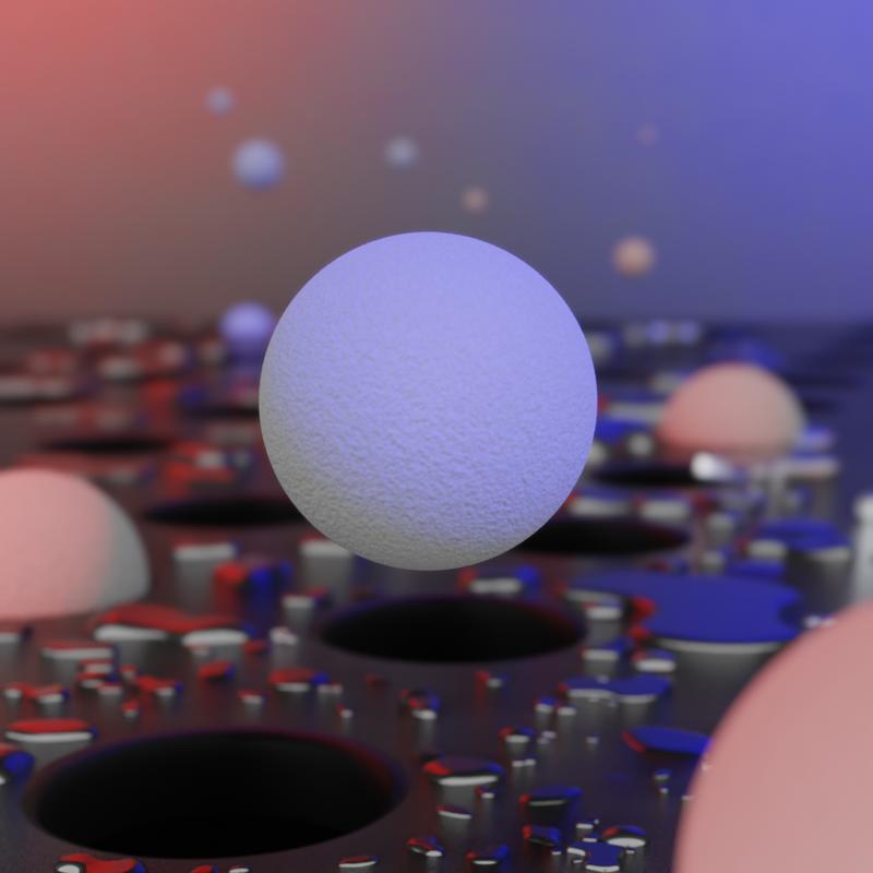 Nanoplastikpartikel sichtbar gemacht: Durch den neu entwickelten Teststreifen der Universität Stuttgart können gefährliche Nanoplastikteilchen unter dem Lichtmikroskop nachgewiesen werden.