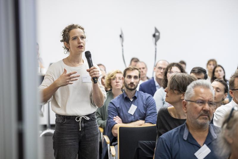 Eine Frage aus dem Publikum