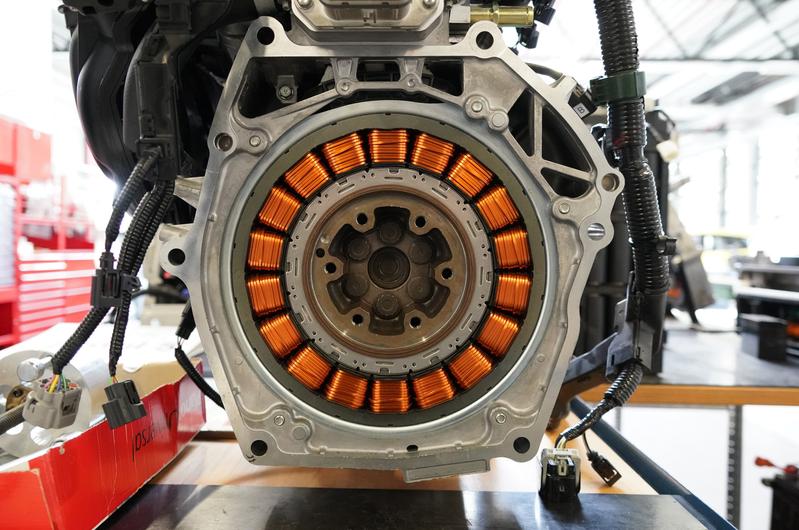 Blick ins Innere eines Elektromotors: Der schmale Luftspalt zwischen Rotor und Stator beeinflusst maßgeblich den Wirkungsgrad und die Lebensdauer. 