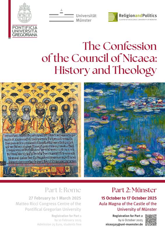 Poster zur internationalen Konferenz „The Confession of the Council of Nicaea - Part II“
