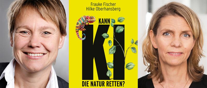 Der Titel des Buches und die Autorinnen Frauke Fischer (links) und Hilke Oberhansberg.