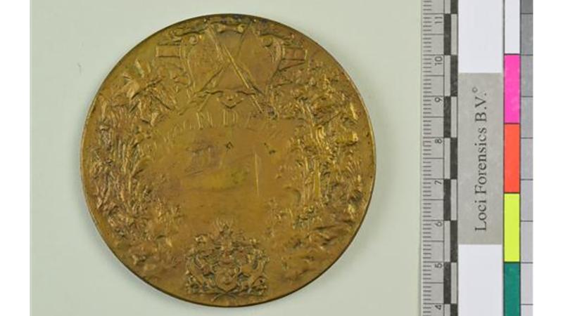 Eine Münze aus der Sammlung.