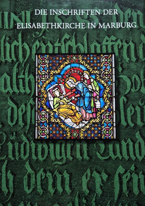 Buchcover: Die Inschriften der Elisabethkirche in Marburg