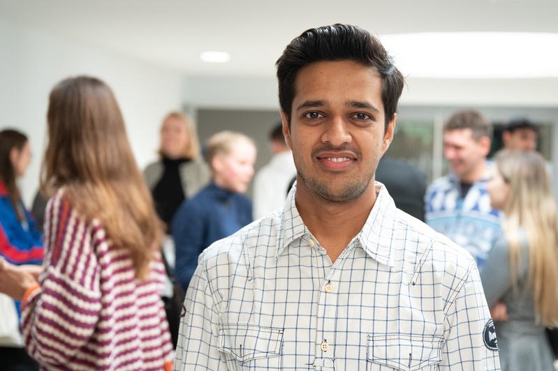 Abhishek Garg kam aus Kalkutta zum Studium des internationalen Masterprogramms Financial Management an die Hochschule Coburg.