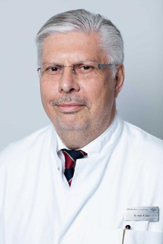 Kardiologe Dr. med. Rolf Dörr aus Dresden engagiert sich seit vielen Jahren im Vorstand der Stiftung DHG