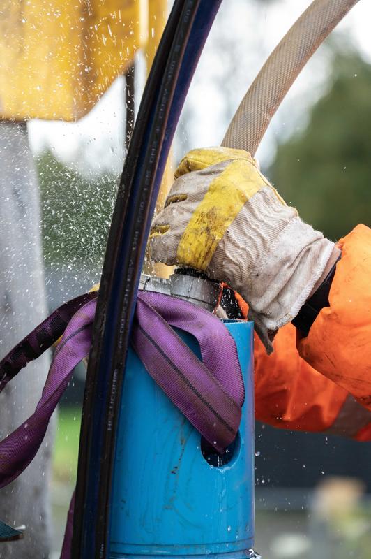 Bohrarbeiten für die Geothermie