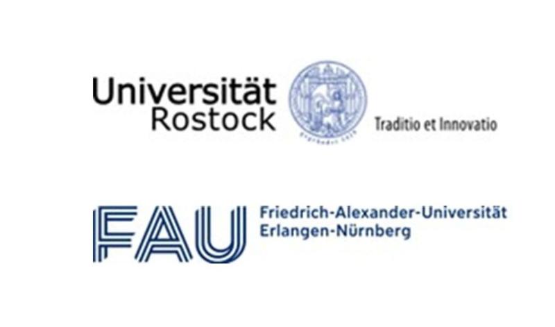 Logos der Universitäten Rostock und Nürnberg 
