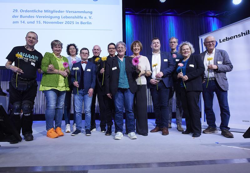 Der neue Bundesvorstand der Lebenshilfe.