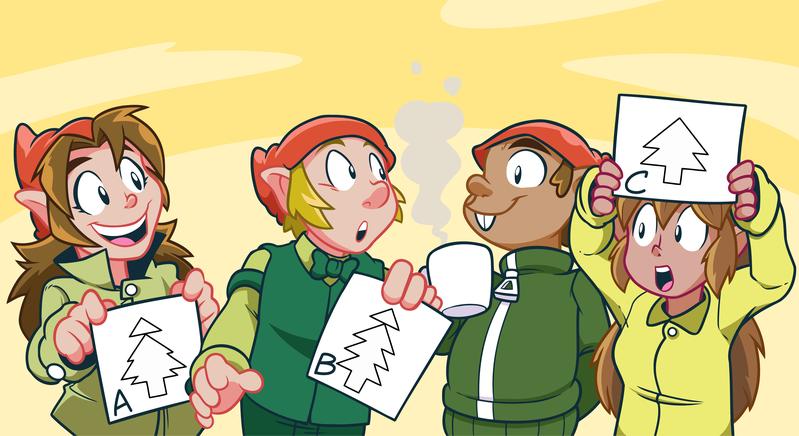 Tangram mit den Mathe-Wichteln