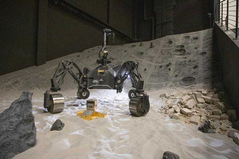 Soll eines Tages im Weltraum Daten sammeln: der Rover „SherpaTT“