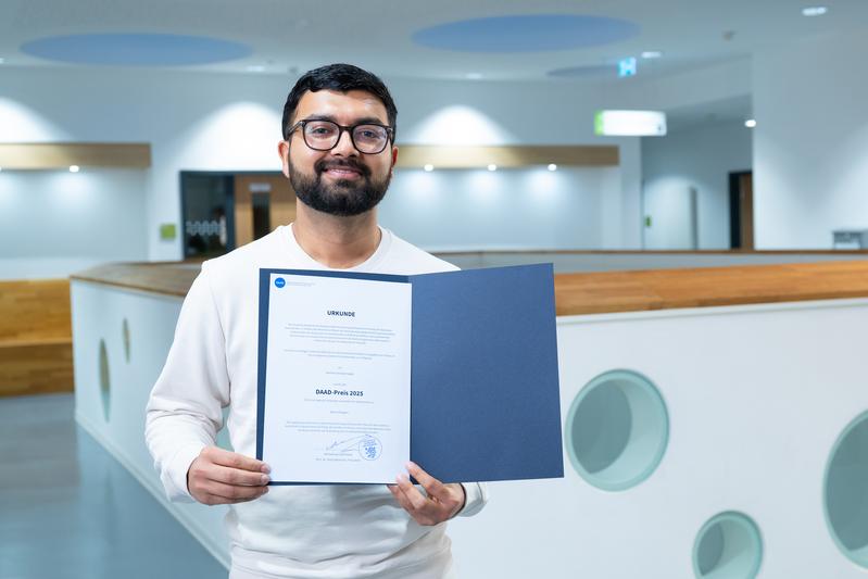 Samir Pangeni, DAAD-Preisträger 2025 der Hochschule Darmstadt