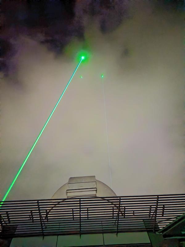 MARTHA ("Multiwavelength Atmospheric Raman Lidar for Temperature, Humidity, and Aerosol Profiling") ist das größte und älteste Lidar am TROPOS in Leipzig.