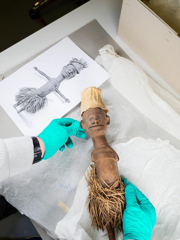 Figurale Darstellung des Häuptling Mkwawa, Tansania