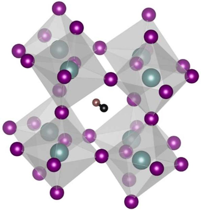 Perowskite haben eine besondere Kristallstruktur. Die Anordnung der Bausteine bewirkt, dass das Material besonders effizient Licht aufnehmen und umwandeln kann. 