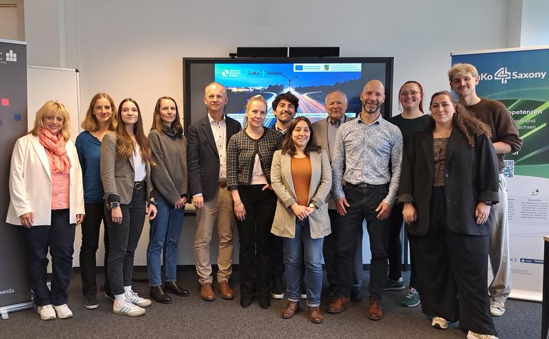 Projektteam "ZuKo4Saxony" (BU siehe Pressemeldung)