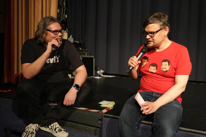 Das Trek am Dienstag-Duo Sebastian Göttling (rechts) und Simon Fistrich