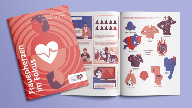 Comic "Frauenherzen im Fokus"