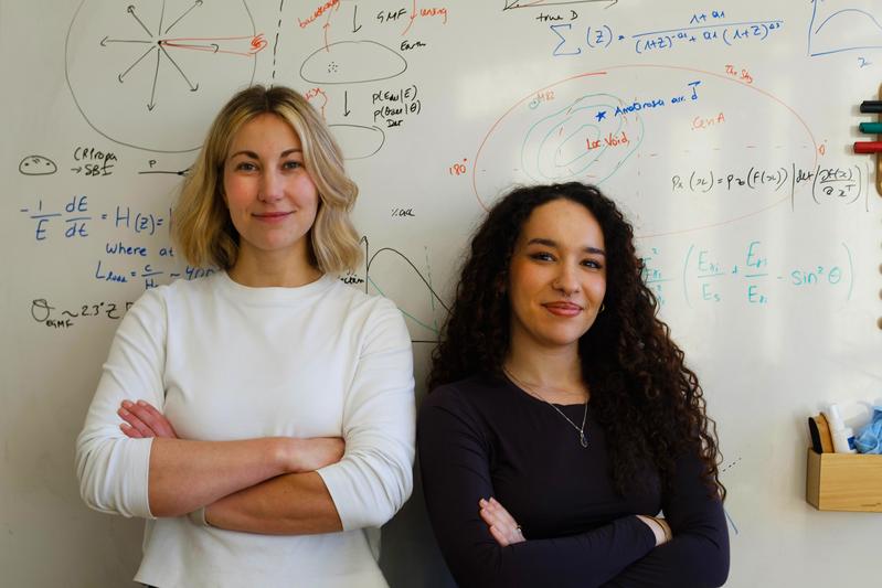 Die beiden Autorinnen Dr. Francesca Capel (links) und Nadine Bourriche