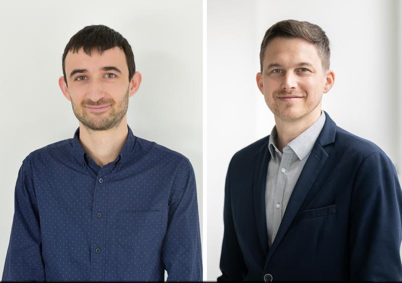 Co-Erstautor Miquel Muñoz i Ordoño (links) und co-Studienleiter Georg Winter (rechts)