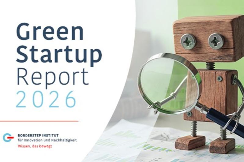 Green Startup Report 2026: Der heute veröffentlichte Bericht, dessen Vorläufer die Deutsche Bundesstiftung Umwelt (DBU) gefördert hat, attestiert grünen Neugründungen enormes Klimaschutzpotenzial. Die DBU meldet einen Rekord bei Startup-Förderanträgen.